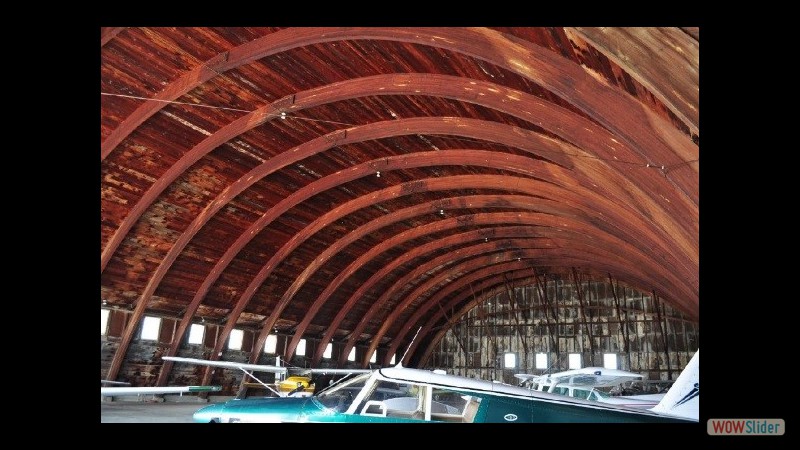 Barrel Hangar Inside