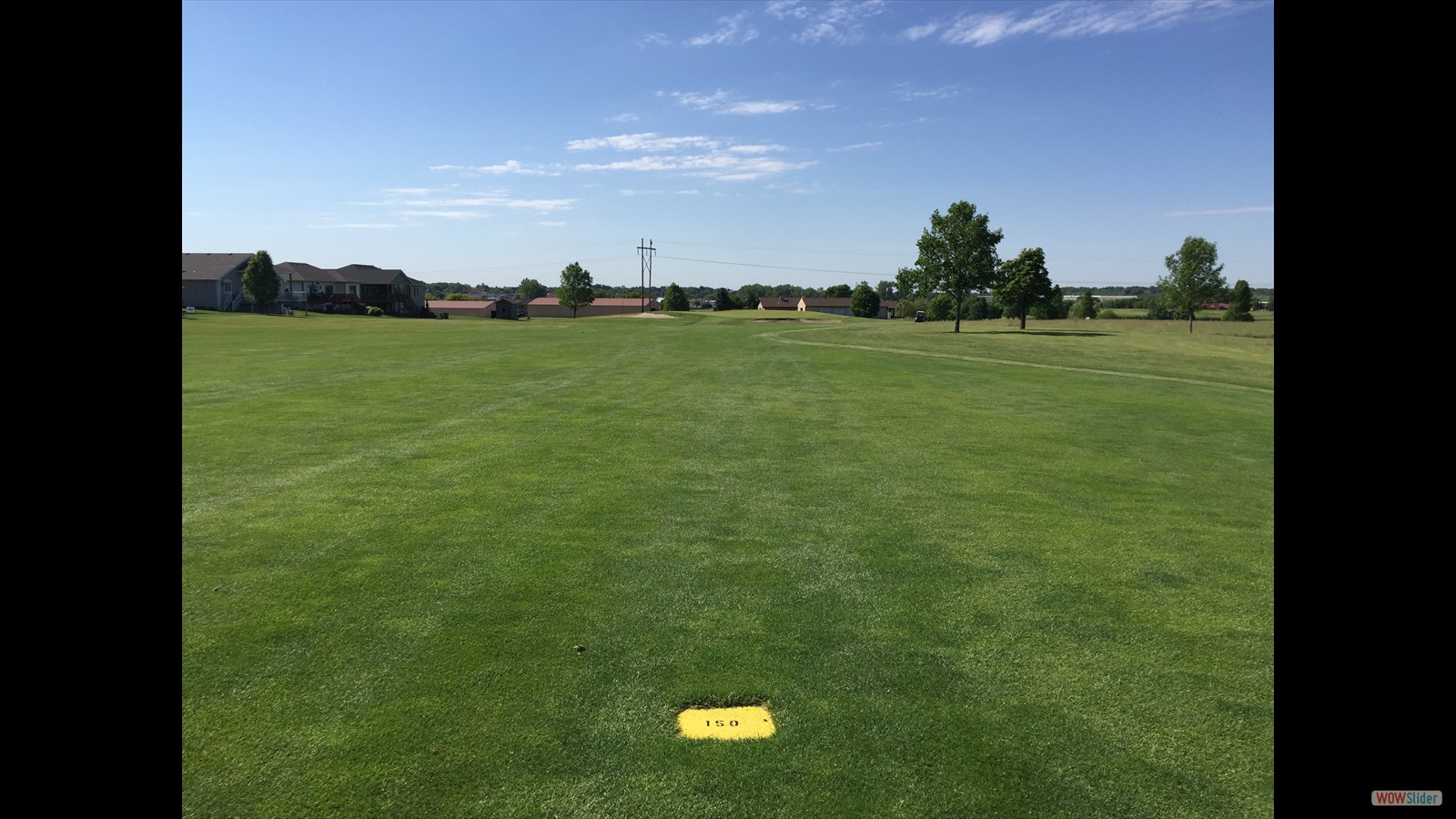 Hole 14: 150 Yard Marker